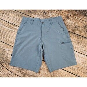 Zeroxposur Travel Series Gray Mens 32 Golf Shorts Travel Hiking Beach Sport EUC
